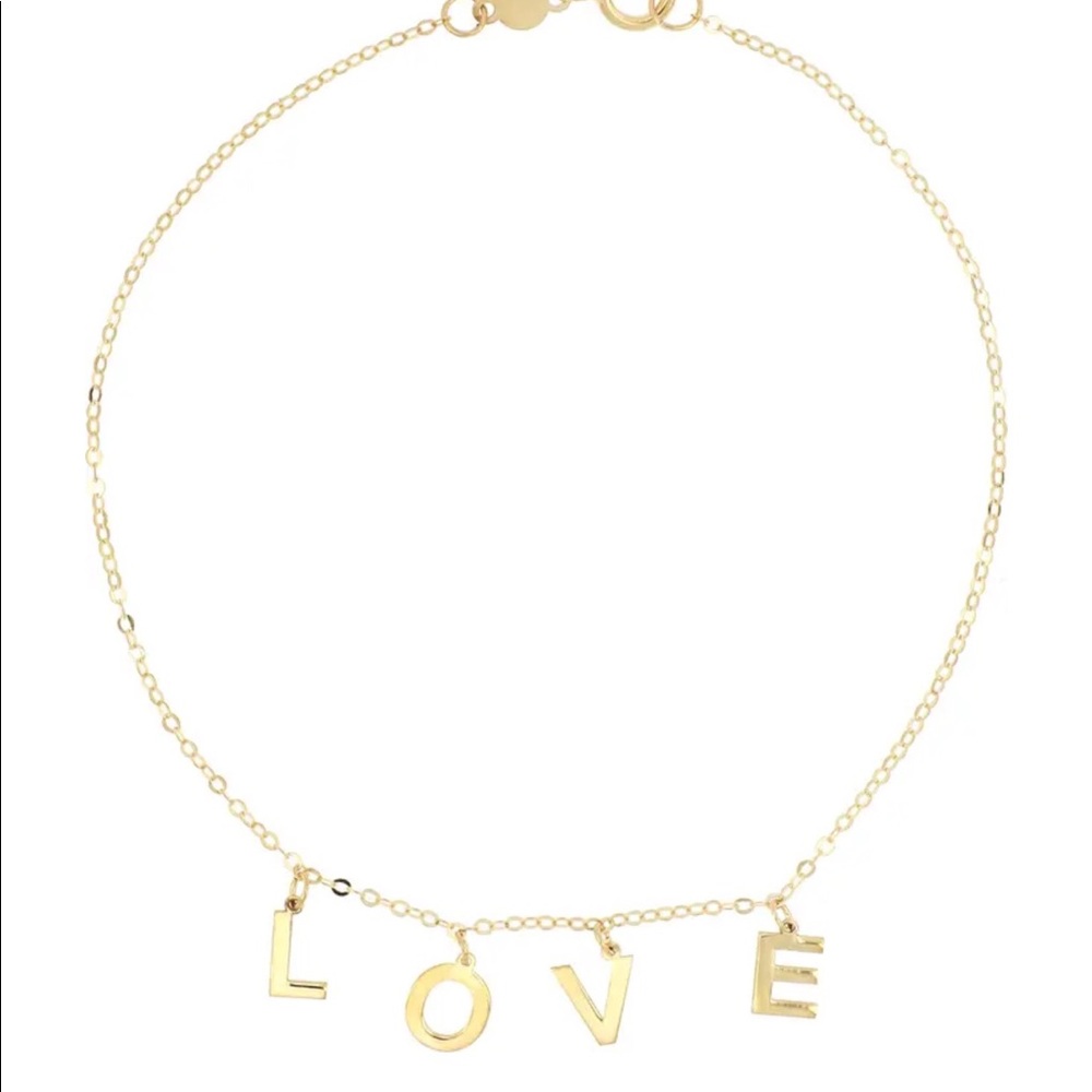 14k real yellow gold love bracelet